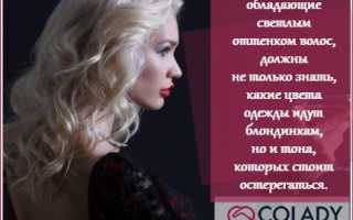 8 цветов в одежде, которые подходят всем блондинкам — удачные оттенки и сочетания