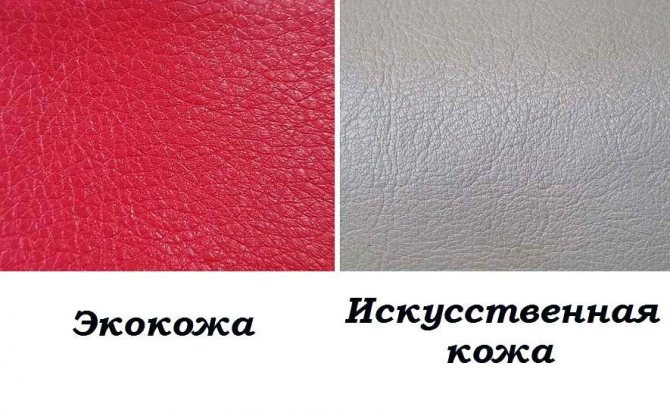 экокожа и искусственная кожа