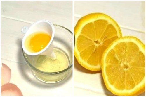 Яйцо и лимон